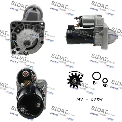 стартер SIDAT S12VA0804A2