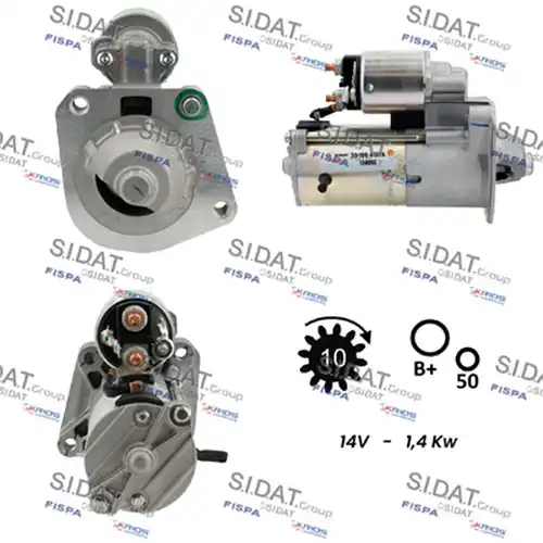 стартер SIDAT S12VS0369