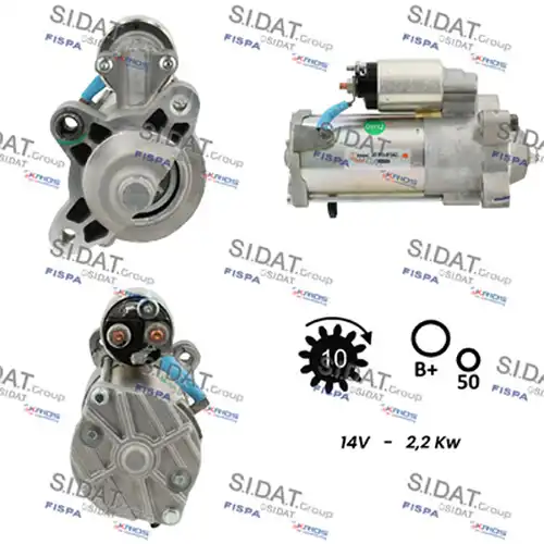 стартер SIDAT S12VS0481