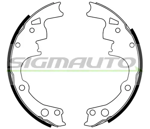 комплект спирачна челюст SIGMAUTO SFD514