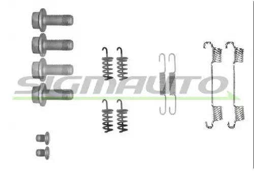 комплект принадлежности, спирани челюсти SIGMAUTO SK0878