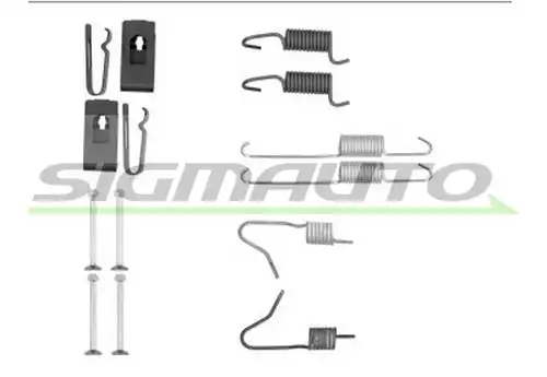 комплект принадлежности, спирани челюсти SIGMAUTO SK0898