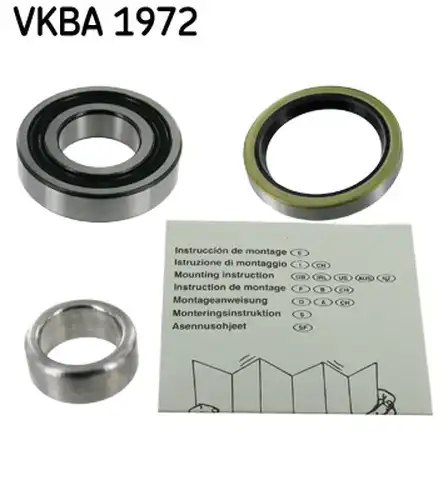 комплект колесен лагер SKF VKBA 1972