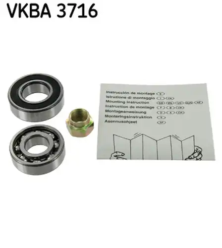 комплект колесен лагер SKF VKBA 3716