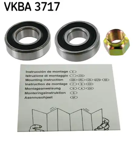 комплект колесен лагер SKF VKBA 3717