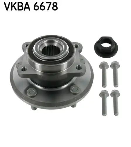 комплект колесен лагер SKF VKBA 6678