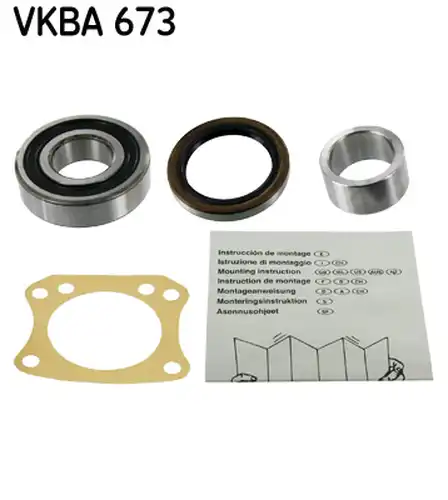 комплект колесен лагер SKF VKBA 673