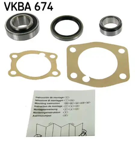 комплект колесен лагер SKF VKBA 674