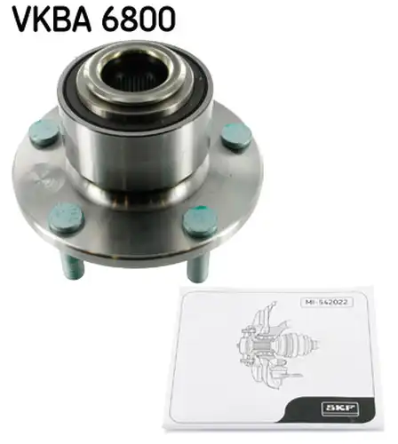 комплект колесен лагер SKF VKBA 6800