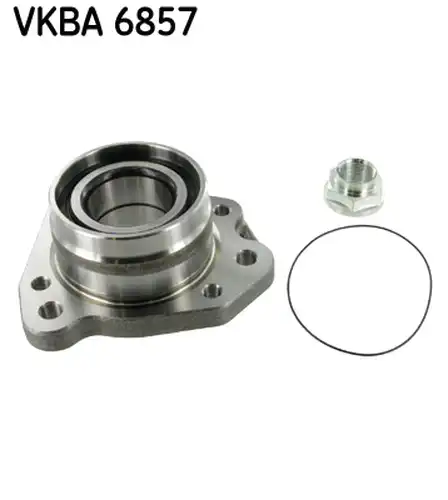 комплект колесен лагер SKF VKBA 6857