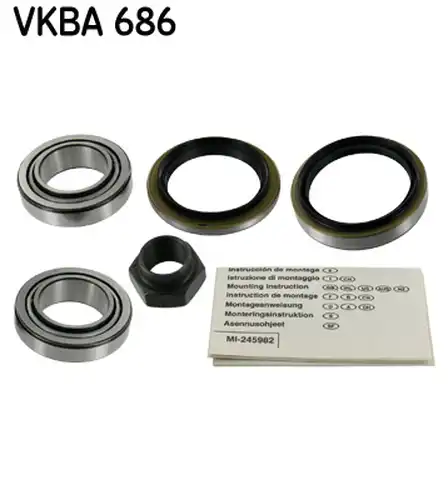 комплект колесен лагер SKF VKBA 686