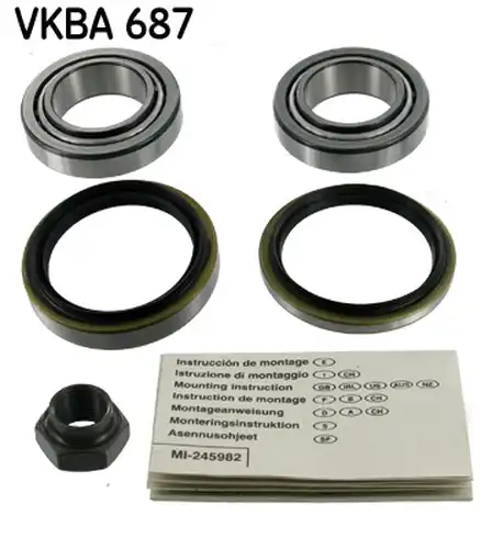 комплект колесен лагер SKF VKBA 687