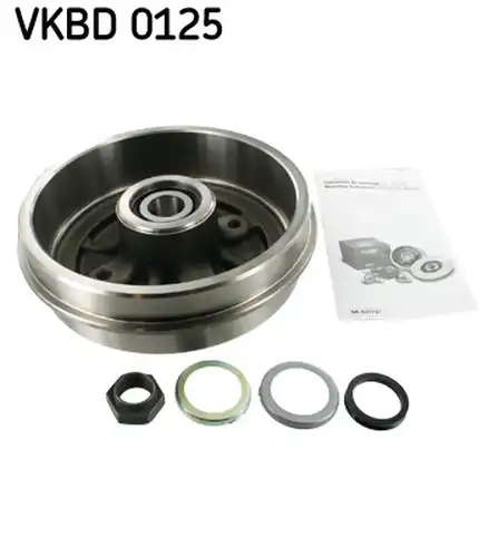 спирачен барабан SKF VKBD 0125