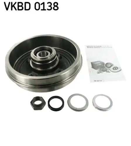 спирачен барабан SKF VKBD 0138