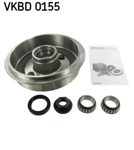 спирачен барабан SKF VKBD 0155