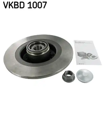 спирачен диск SKF VKBD 1007