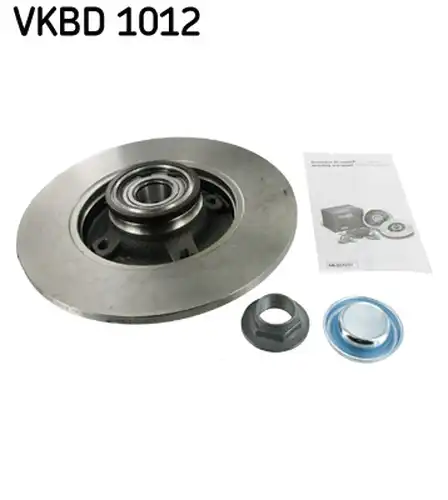 спирачен диск SKF VKBD 1012