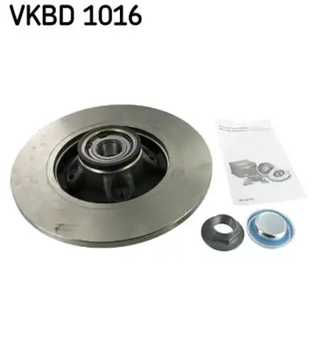 спирачен диск SKF VKBD 1016