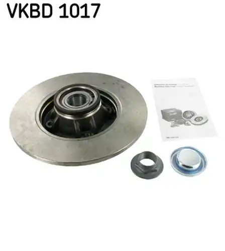 спирачен диск SKF VKBD 1017