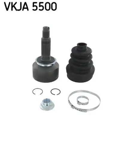 каре комплект, полуоска SKF VKJA 5500