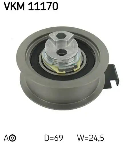 обтяжна ролка, ангренаж SKF VKM 11170