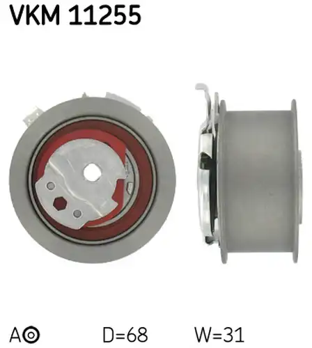 обтяжна ролка, ангренаж SKF VKM 11255