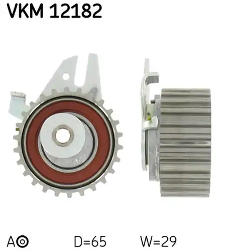 обтяжна ролка, ангренаж SKF VKM 12182