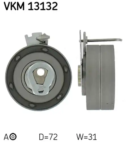 обтяжна ролка, ангренаж SKF VKM 13132