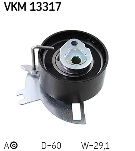 обтяжна ролка, ангренаж SKF VKM 13317