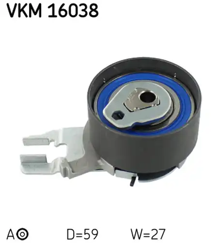 обтяжна ролка, ангренаж SKF VKM 16038