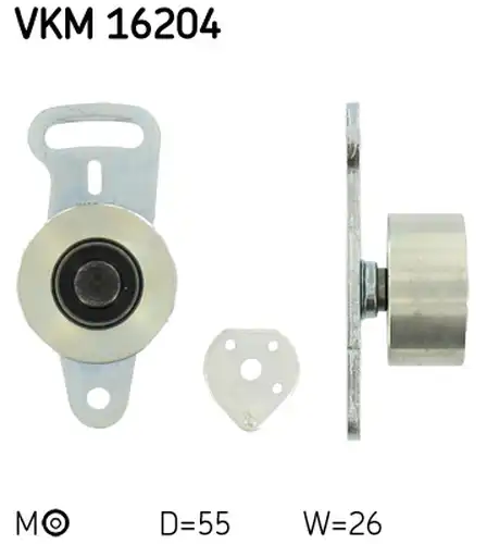 обтяжна ролка, ангренаж SKF VKM 16204