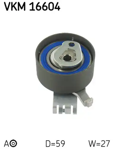 обтяжна ролка, ангренаж SKF VKM 16604