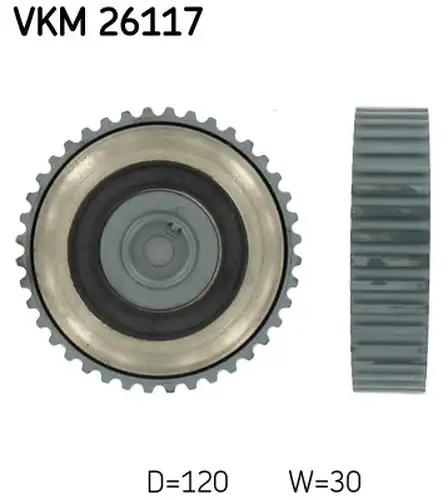 паразитна/ водеща ролка, зъбен ремък SKF VKM 26117