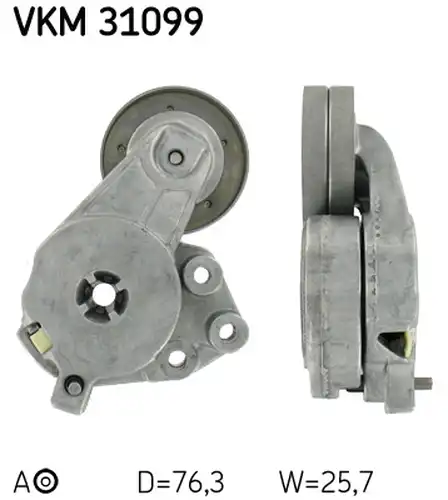 обтящна ролка, пистов ремък SKF VKM 31099