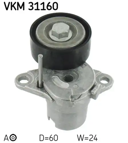 обтящна ролка, пистов ремък SKF VKM 31160