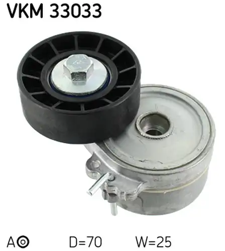 обтящна ролка, пистов ремък SKF VKM 33033