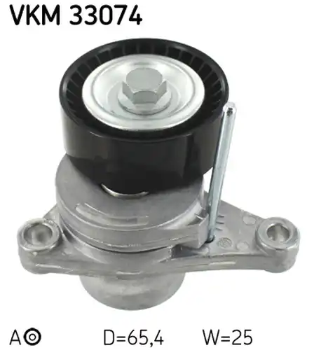 обтящна ролка, пистов ремък SKF VKM 33074