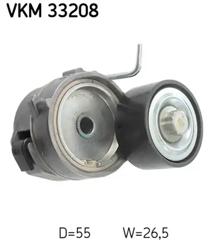 обтящна ролка, пистов ремък SKF VKM 33208