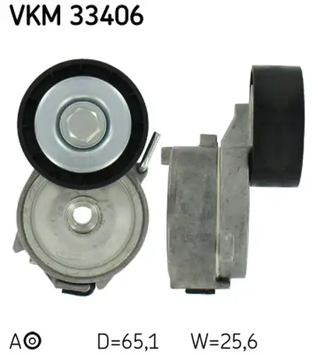 обтящна ролка, пистов ремък SKF VKM 33406