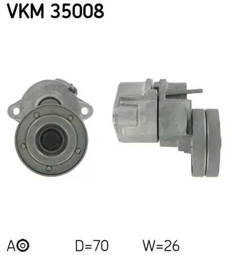 обтящна ролка, пистов ремък SKF VKM 35008