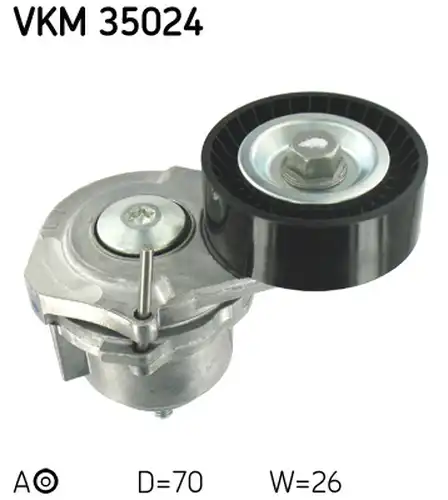 обтящна ролка, пистов ремък SKF VKM 35024