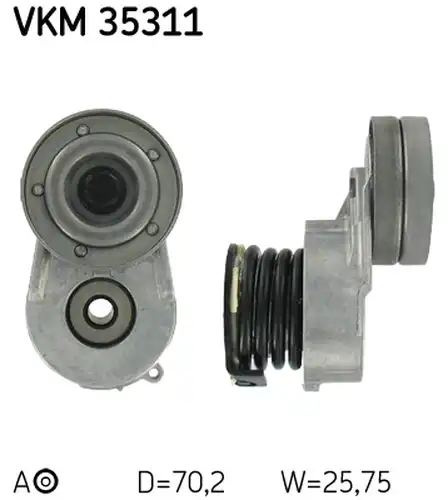 обтящна ролка, пистов ремък SKF VKM 35311