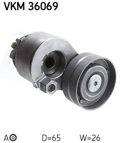 обтящна ролка, пистов ремък SKF VKM 36069