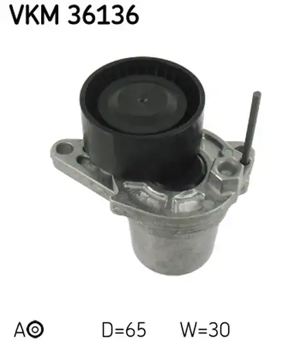 обтящна ролка, пистов ремък SKF VKM 36136