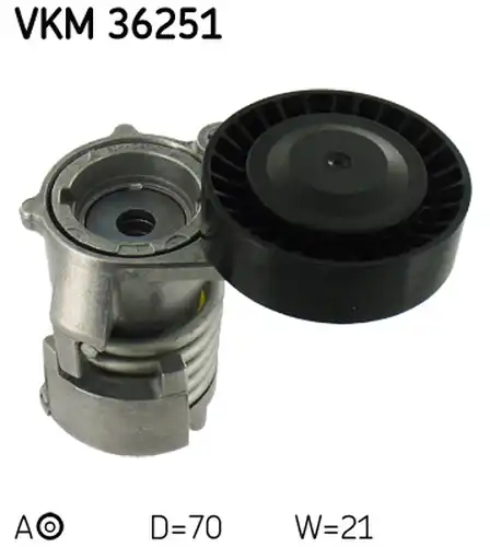 обтящна ролка, пистов ремък SKF VKM 36251