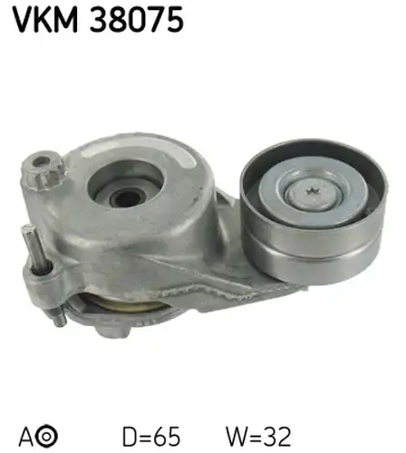 обтящна ролка, пистов ремък SKF VKM 38075