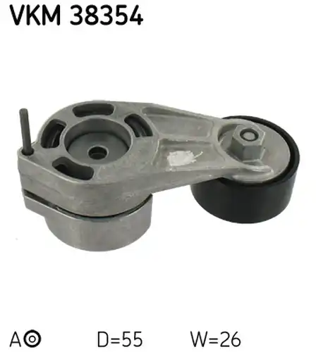 обтящна ролка, пистов ремък SKF VKM 38354