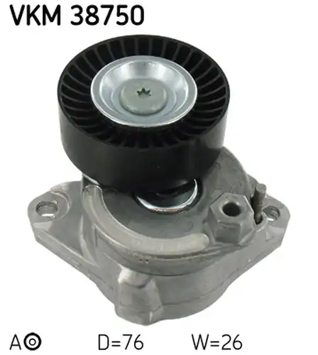 обтящна ролка, пистов ремък SKF VKM 38750