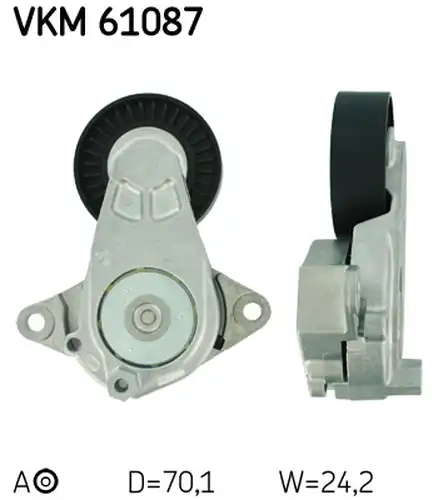 обтящна ролка, пистов ремък SKF VKM 61087