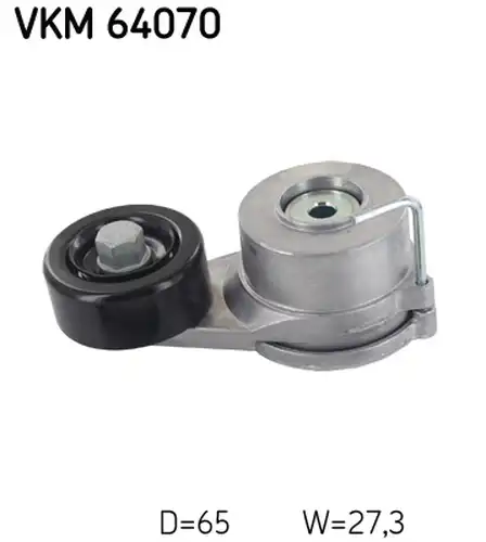 обтящна ролка, пистов ремък SKF VKM 64070